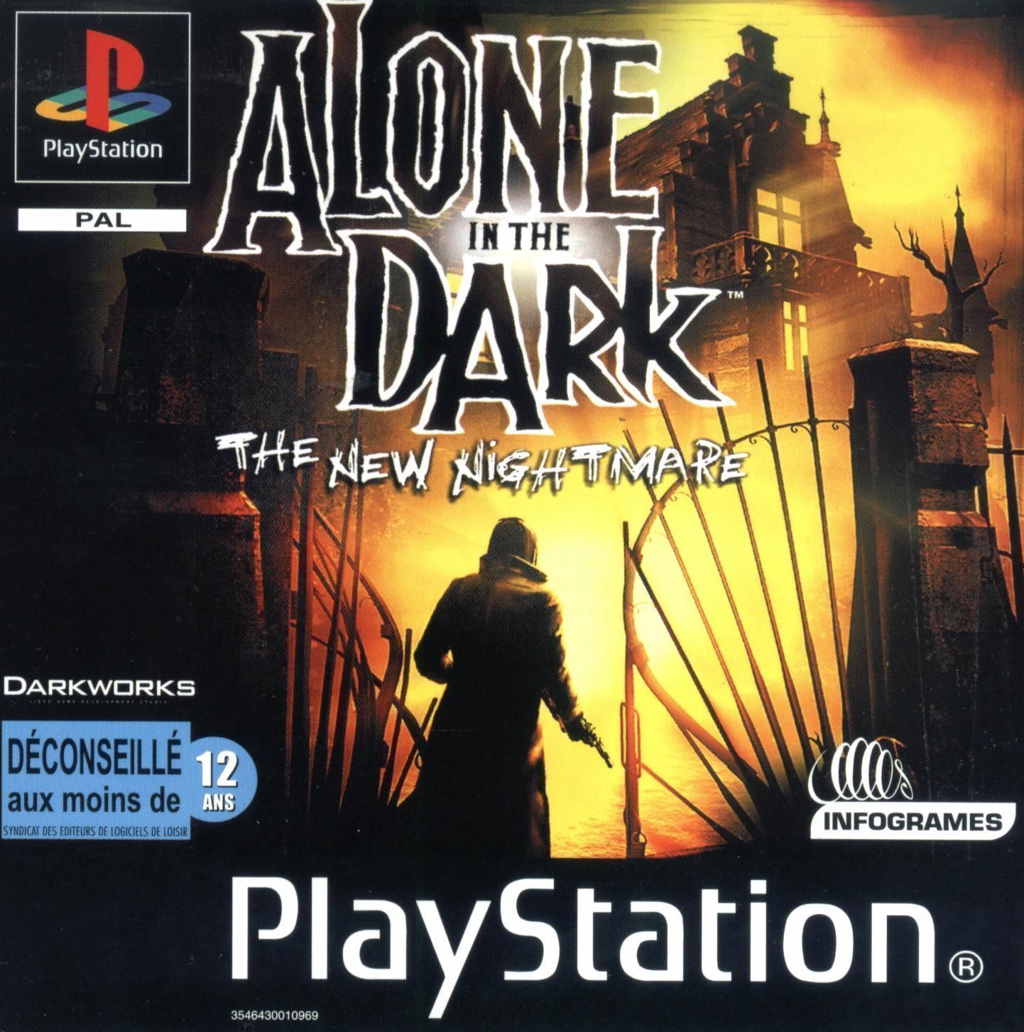 Alone In The Dark - The New Nightmare [Disc2of2] [SLUS-01377] (USA) Game Cover